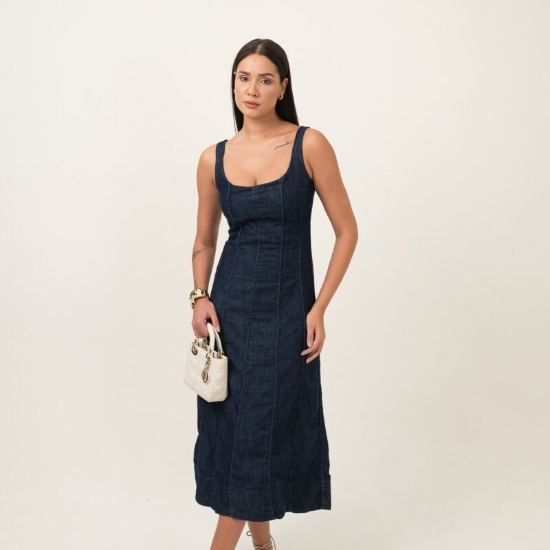 Atelier Indigo Denim Dress